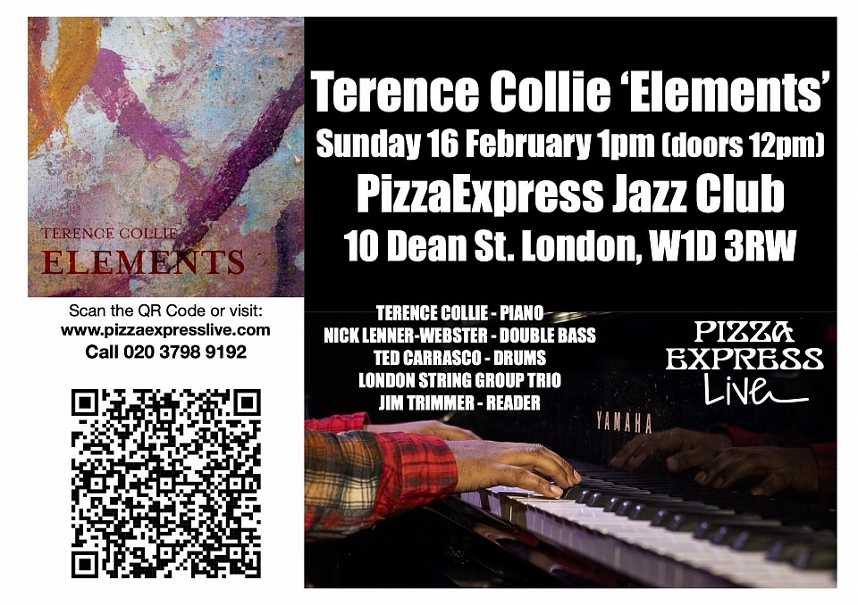 Terence Collie Elements PizzaExpress Jazz Club